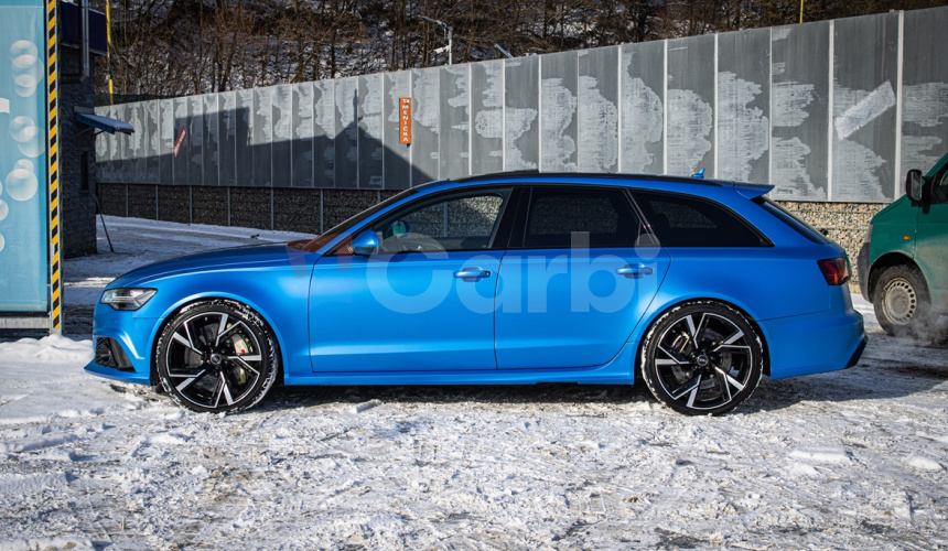 Audi RS6 Avant MTM 750 PS, Nelakovaná, Po veľkom servise motora, Milltek výfuk, Carbon
