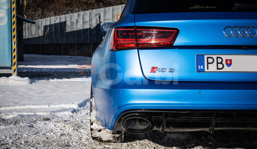 Audi RS6 Avant MTM 750 PS, Nelakovaná, Po veľkom servise motora, Milltek výfuk, Carbon