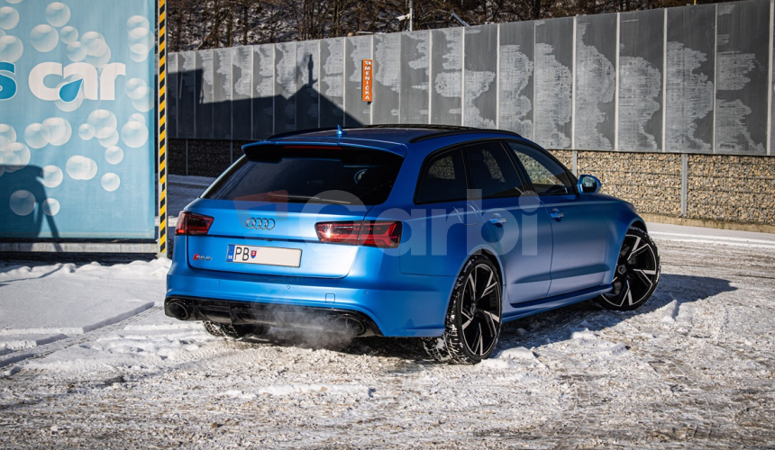 Audi RS6 Avant MTM 750 PS, Nelakovaná, Po veľkom servise motora, Milltek výfuk, Carbon