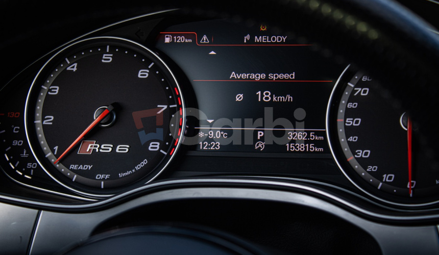 Audi RS6 Avant MTM 750 PS, Nelakovaná, Po veľkom servise motora, Milltek výfuk, Carbon