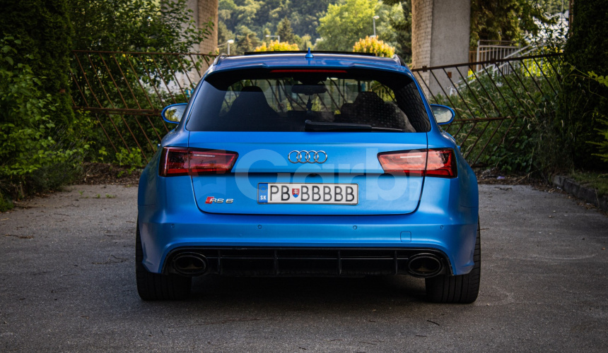 Audi RS6 Avant MTM 750 PS, Nelakovaná, Po veľkom servise motora, Milltek výfuk, Carbon