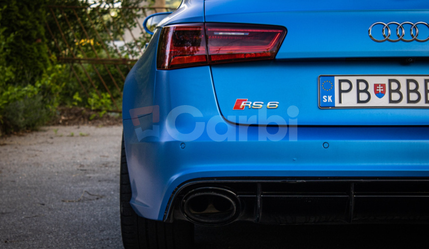 Audi RS6 Avant MTM 750 PS, Nelakovaná, Po veľkom servise motora, Milltek výfuk, Carbon