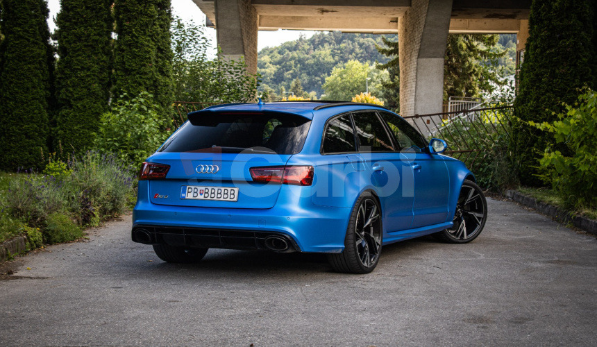 Audi RS6 Avant MTM 750 PS, Nelakovaná, Po veľkom servise motora, Milltek výfuk, Carbon