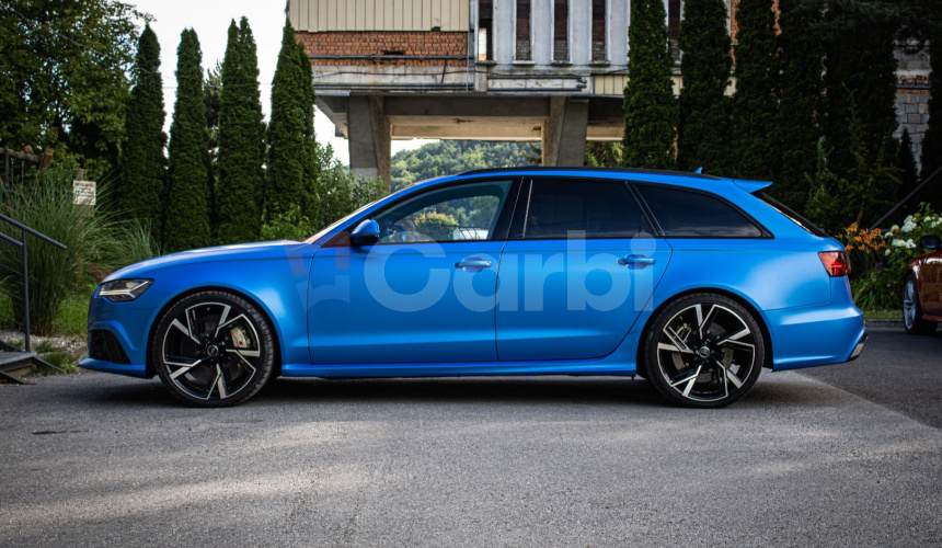 Audi RS6 Avant MTM 750 PS, Nelakovaná, Po veľkom servise motora, Milltek výfuk, Carbon