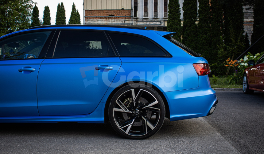 Audi RS6 Avant MTM 750 PS, Nelakovaná, Po veľkom servise motora, Milltek výfuk, Carbon