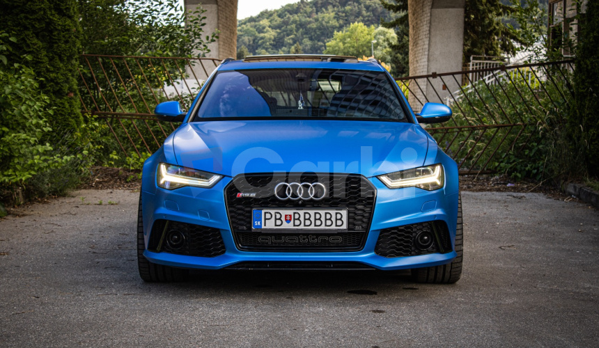 Audi RS6 Avant MTM 750 PS, Nelakovaná, Po veľkom servise motora, Milltek výfuk, Carbon