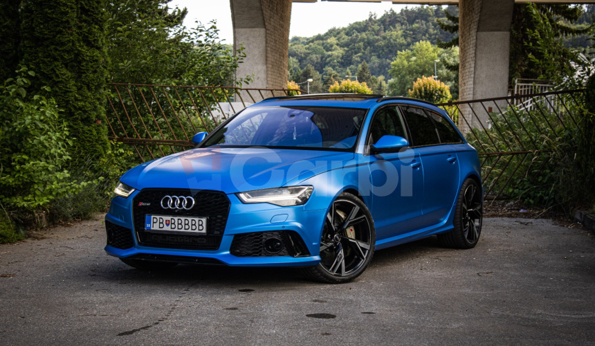 Audi RS6 Avant MTM 750 PS, Nelakovaná, Po veľkom servise motora, Milltek výfuk, Carbon