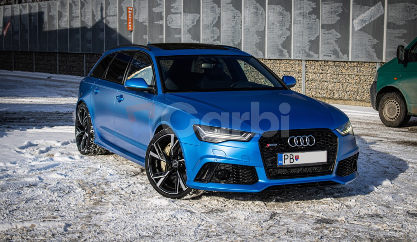 Audi RS6 Avant MTM 750 PS, Nelakovaná, Po veľkom servise motora, Milltek výfuk, Carbon