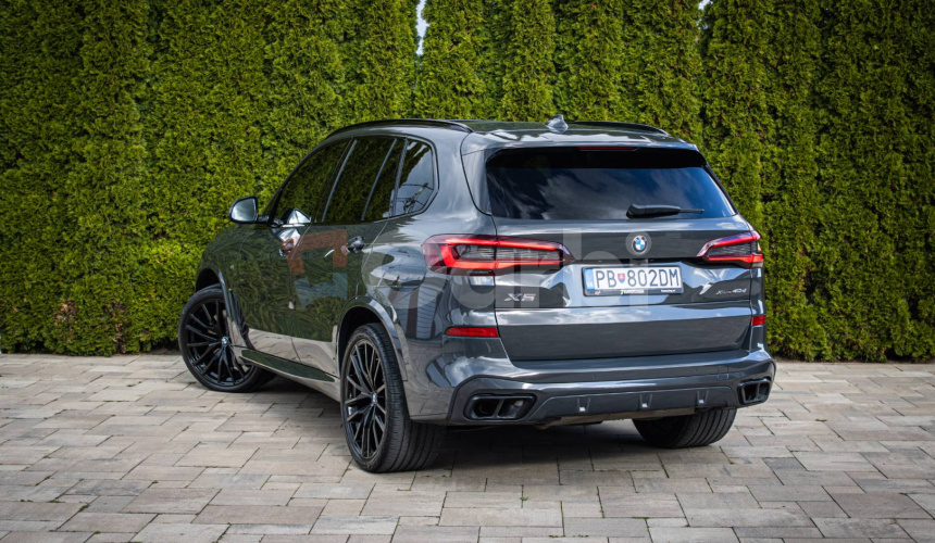 BMW X5 40d xDrive MSport, Nelakované, TOP STAV, Webasto, Pano, Laser, Swarovski, DPH