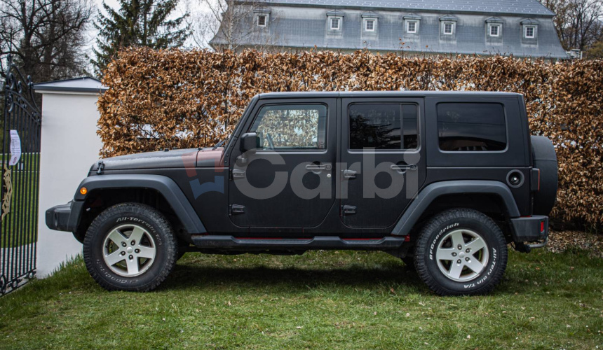 Jeep Wrangler 2.8 CRD Unlimited, 1. majiteľ, Slovenské, Nelakované, vo fólii
