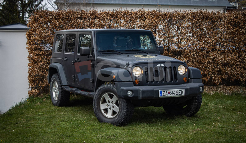 Jeep Wrangler 2.8 CRD Unlimited, 1. majiteľ, Slovenské, Nelakované, vo fólii