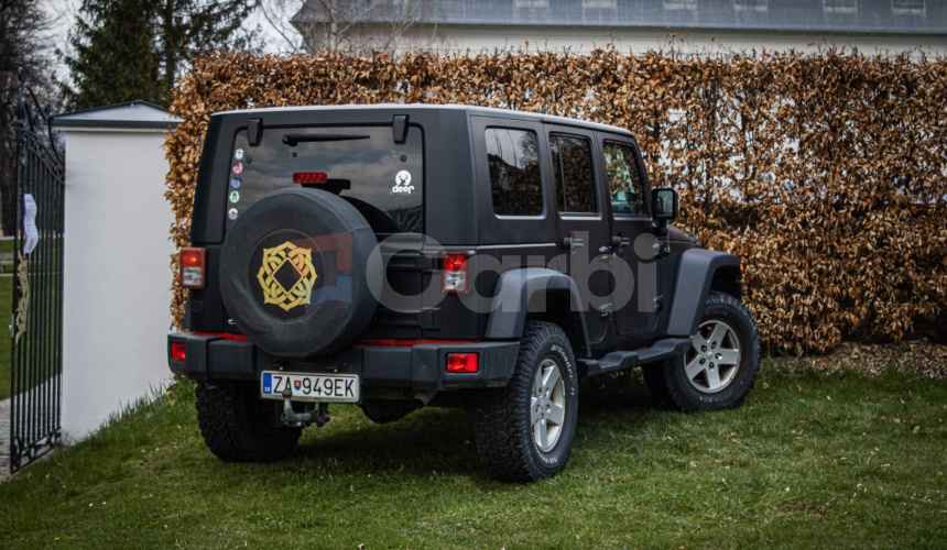Jeep Wrangler 2.8 CRD Unlimited, 1. majiteľ, Slovenské, Nelakované, vo fólii