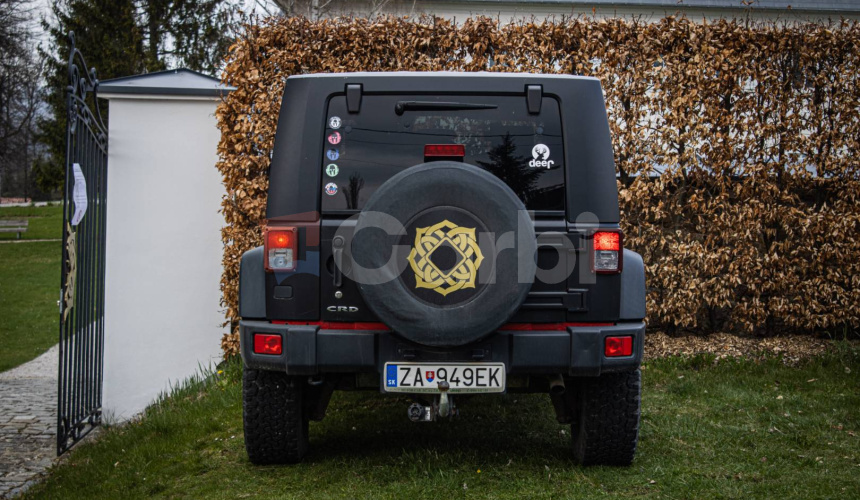 Jeep Wrangler 2.8 CRD Unlimited, 1. majiteľ, Slovenské, Nelakované, vo fólii