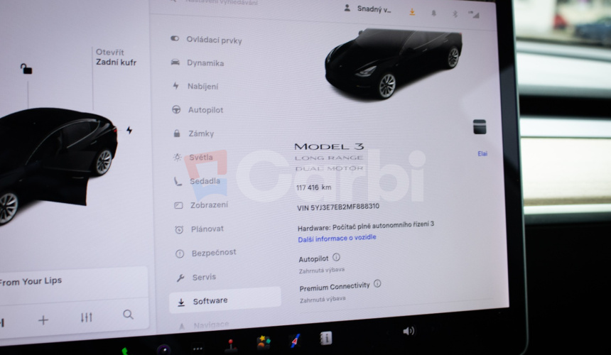 Tesla Model 3 Long Range Refresh 82 kWh, Matrix, Tepelko, S3XY, Commander, záruka