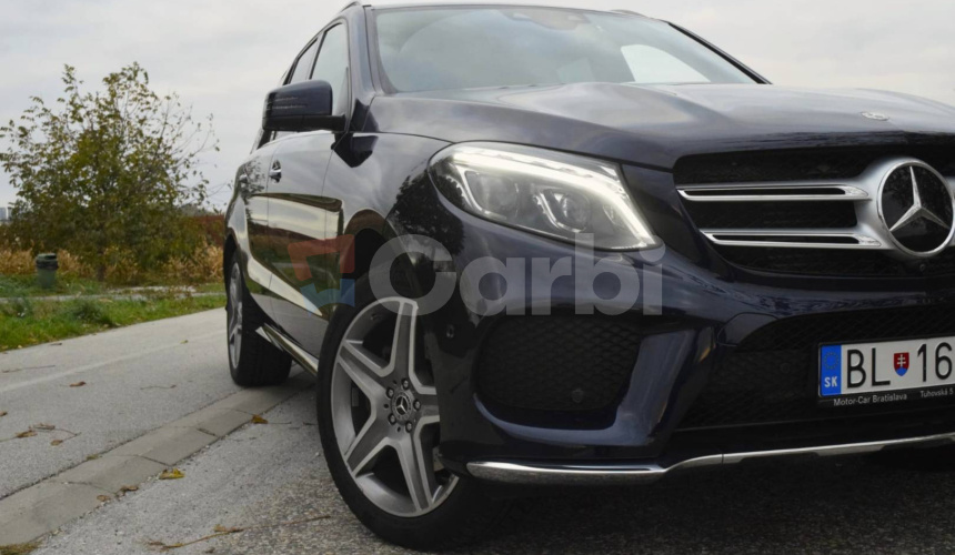 Mercedes-Benz GLE Trieda 350d, 190kw, AT9, 4-matic, AMG paket