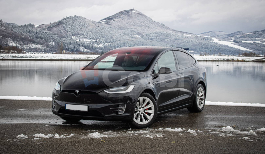 Tesla Model X 90D Ludicrous 700PS 7 miest, Free Supercharger SC01, SOH 98%, CCS adaptér