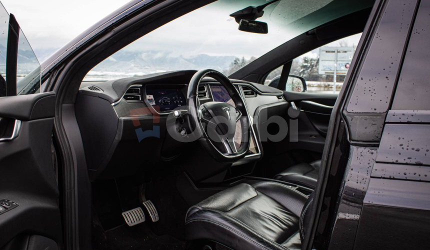 Tesla Model X 90D Ludicrous 700PS 7 miest, Free Supercharger SC01, SOH 98%, CCS adaptér