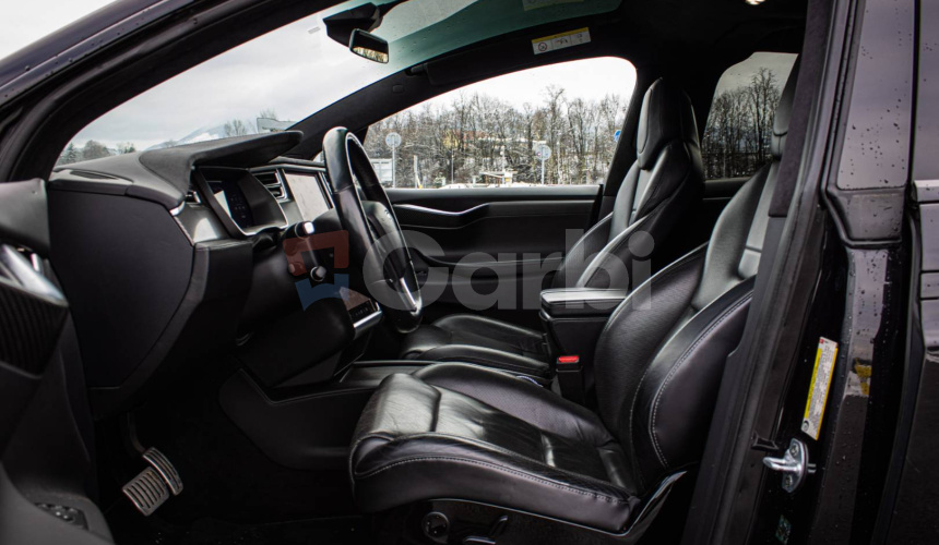 Tesla Model X 90D Ludicrous 700PS 7 miest, Free Supercharger SC01, SOH 98%, CCS adaptér