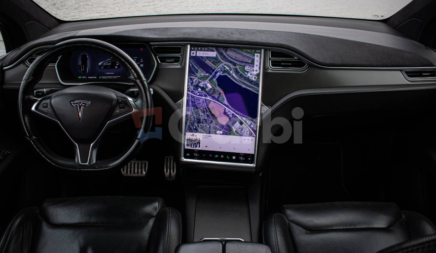 Tesla Model X 90D Ludicrous 700PS 7 miest, Free Supercharger SC01, SOH 98%, CCS adaptér