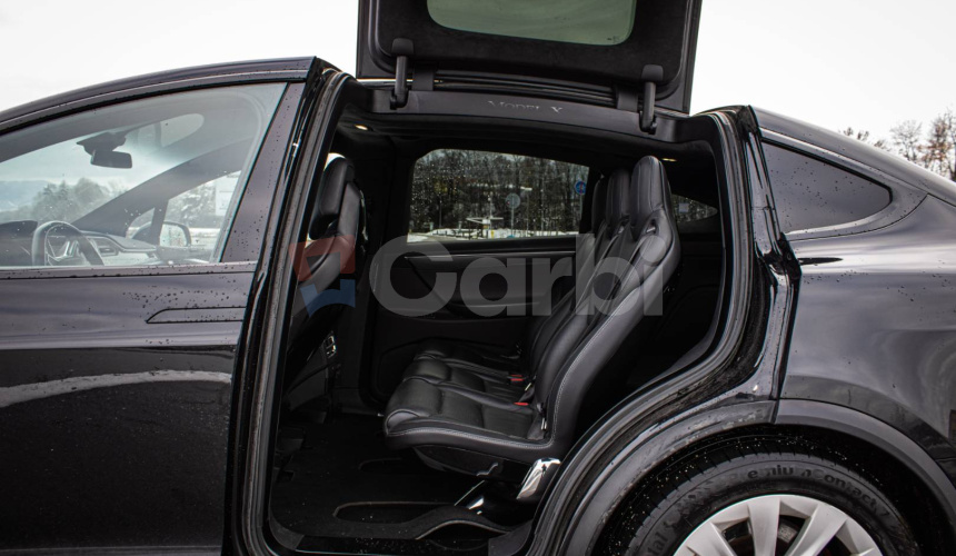 Tesla Model X 90D Ludicrous 700PS 7 miest, Free Supercharger SC01, SOH 98%, CCS adaptér