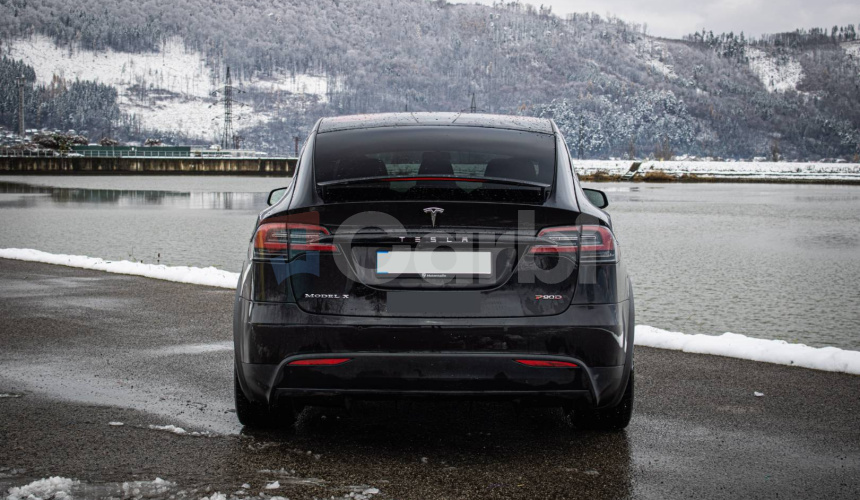 Tesla Model X 90D Ludicrous 700PS 7 miest, Free Supercharger SC01, SOH 98%, CCS adaptér