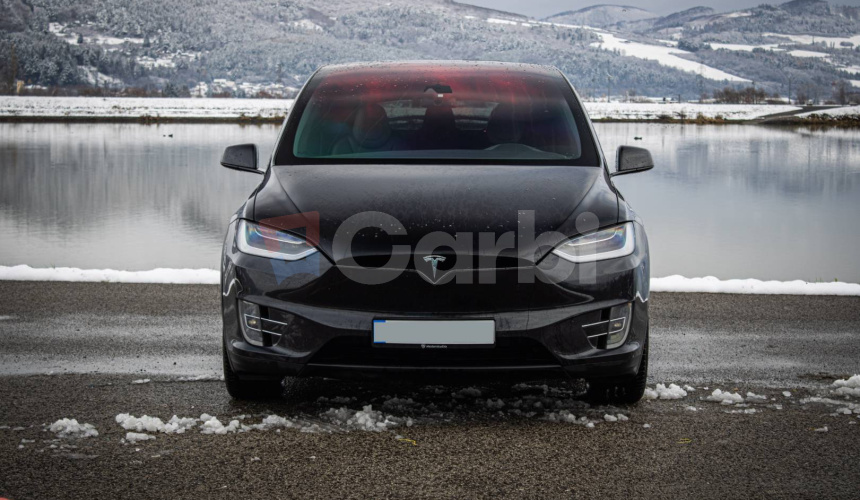 Tesla Model X 90D Ludicrous 700PS 7 miest, Free Supercharger SC01, SOH 98%, CCS adaptér