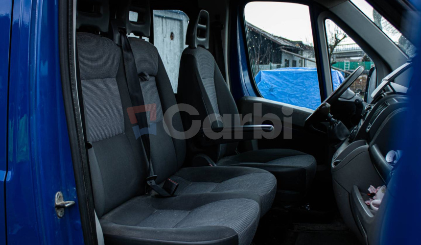 Peugeot Boxer 3.0 HDI Valník, L3H1 korba 3 metre, 7 miestne