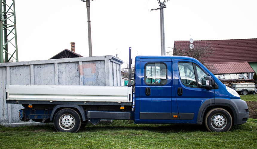 Peugeot Boxer 3.0 HDI Valník, L3H1 korba 3 metre, 7 miestne