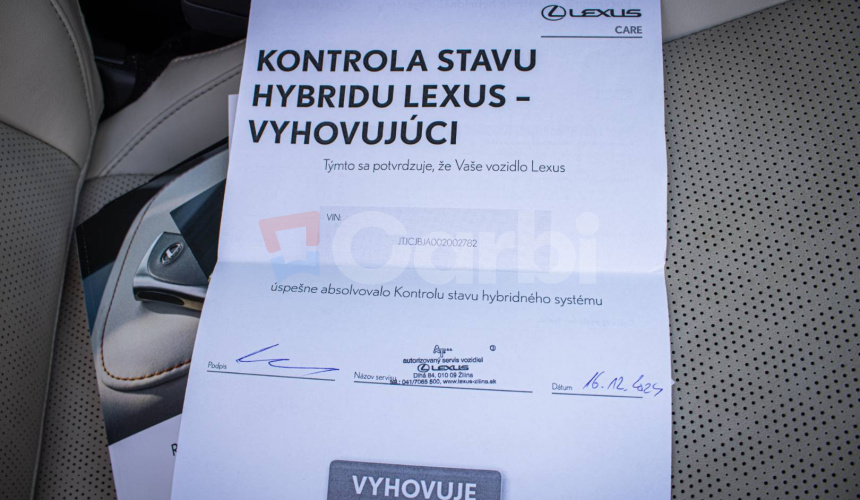 Lexus RX 350h Executive, 1. Majiteľ, Slovenské, Nelakované, vo fólii, Medená sonic, DPH
