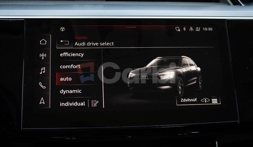 Audi E-tron 55 quattro, webasto, vzduchový podvozok, ťažné, DPH, SOH 87%