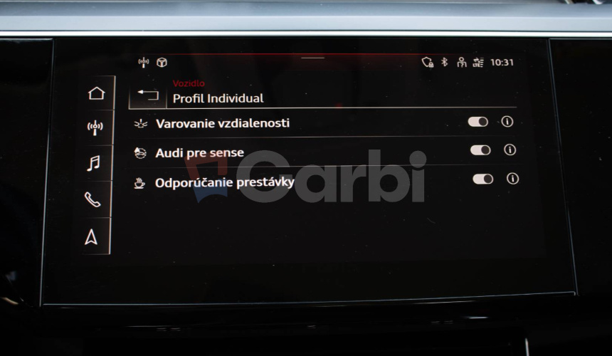 Audi E-tron 55 quattro, webasto, vzduchový podvozok, ťažné, DPH, SOH 87%