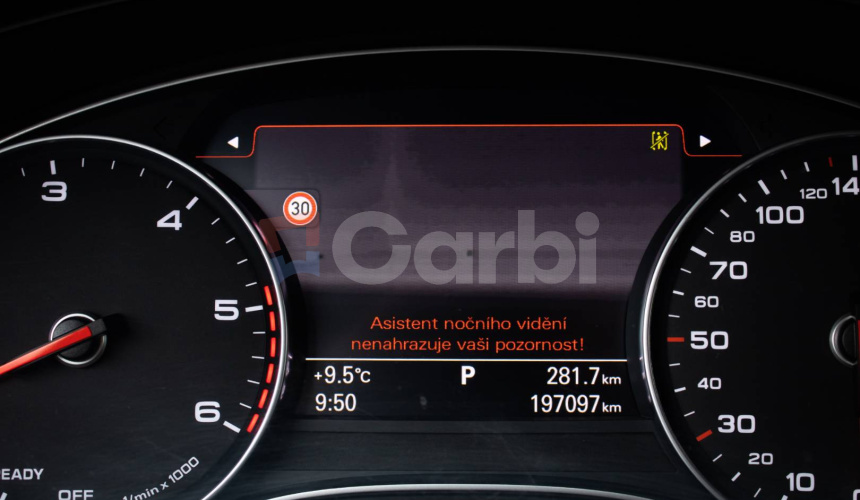 Audi A6 3.0 TDI Quattro 160kW, Webasto, Nočné videnie, Vzduch, Masáž, HUD, TV, ťažné