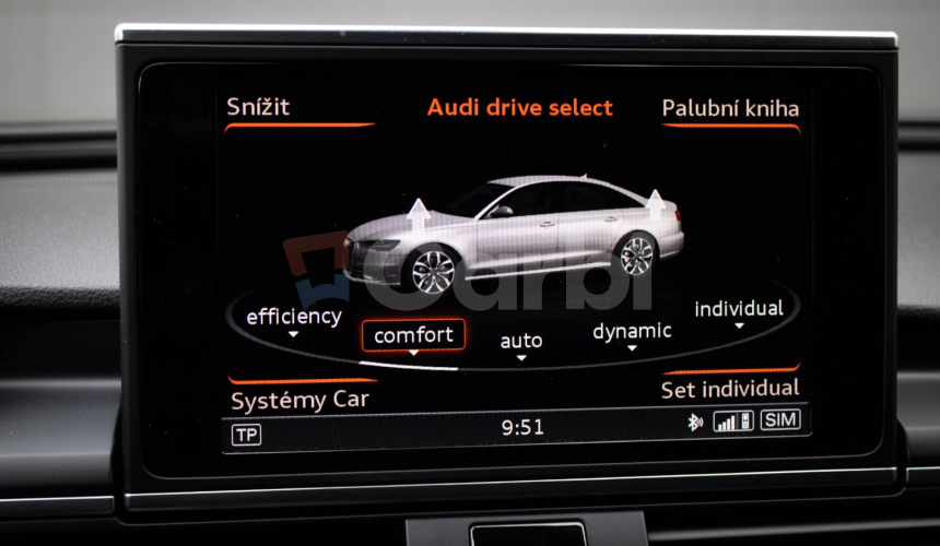 Audi A6 3.0 TDI Quattro 160kW, Webasto, Nočné videnie, Vzduch, Masáž, HUD, TV, ťažné