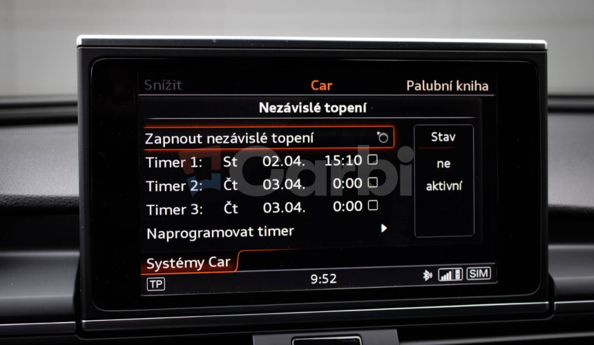 Audi A6 3.0 TDI Quattro 160kW, Webasto, Nočné videnie, Vzduch, Masáž, HUD, TV, ťažné