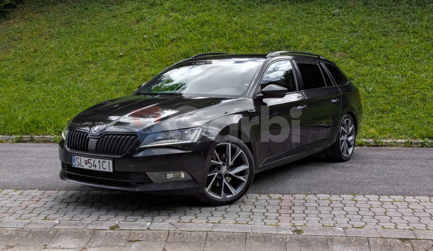 Škoda Superb SportLine Combi 2.0 TDI 140kW A7 4x4, Webasto