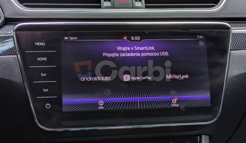Škoda Superb SportLine Combi 2.0 TDI 140kW A7 4x4, Webasto