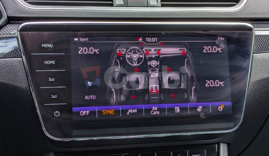 Škoda Superb SportLine Combi 2.0 TDI 140kW A7 4x4, Webasto