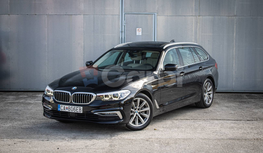 BMW Rad 5 Touring 520d Luxury Line, Pano, Ťažné, ambient, nové brzdy, olej v ZF