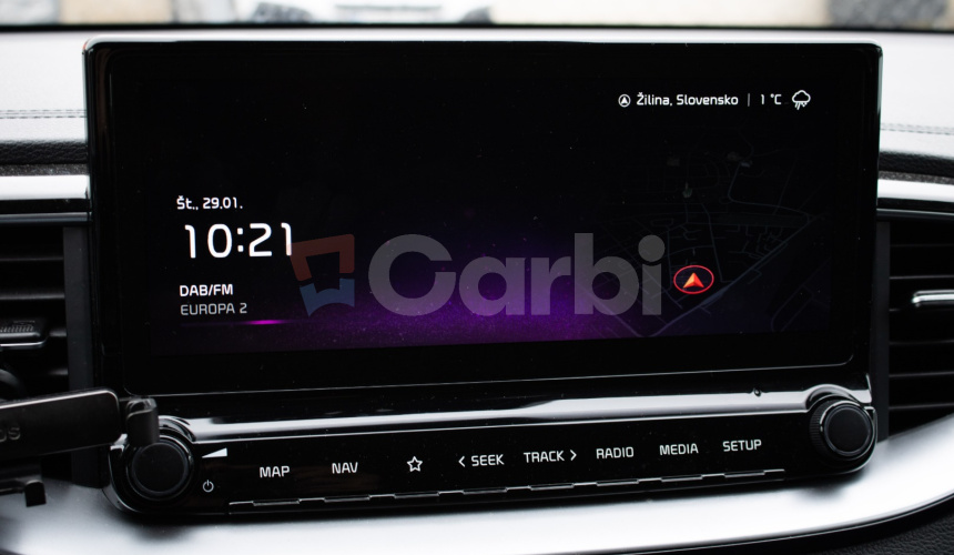 Kia Ceed SW 1.5 TGDi Silver, 1. Majiteľ, Navi, Kamera, connect, sezónne prezutie