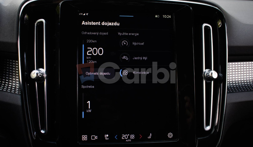 Volvo XC40 P8 Twin motor AWD, El. ťažné, Harman Kardon, Asistenti, 91% SOH, DPH