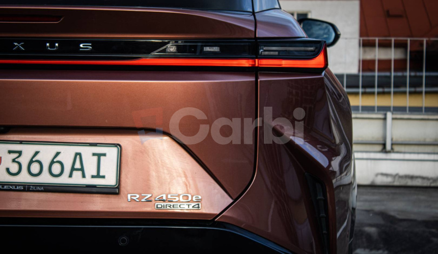 Lexus RZ 450e Luxury TOP, Mark Levinson, 1. Majiteľ, PPF fólia na celom aute, DPH