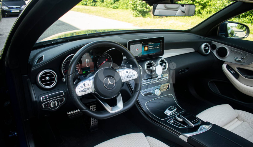 Mercedes-Benz C trieda Kabriolet C200 , hybrid, AT9, AMG styling