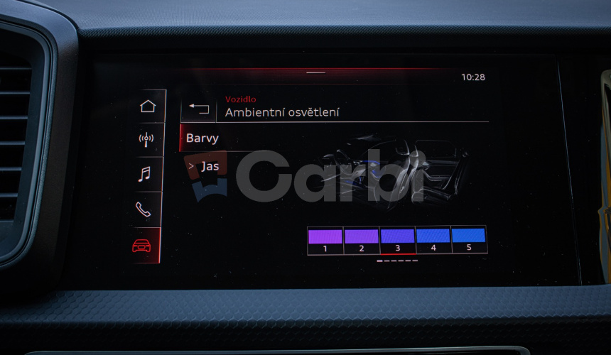 Audi A1 30 TFSI 85kW, Led svetlá, Ambient, R17 alu, Zrkadlenie obrazovky, Qi nabíjanie