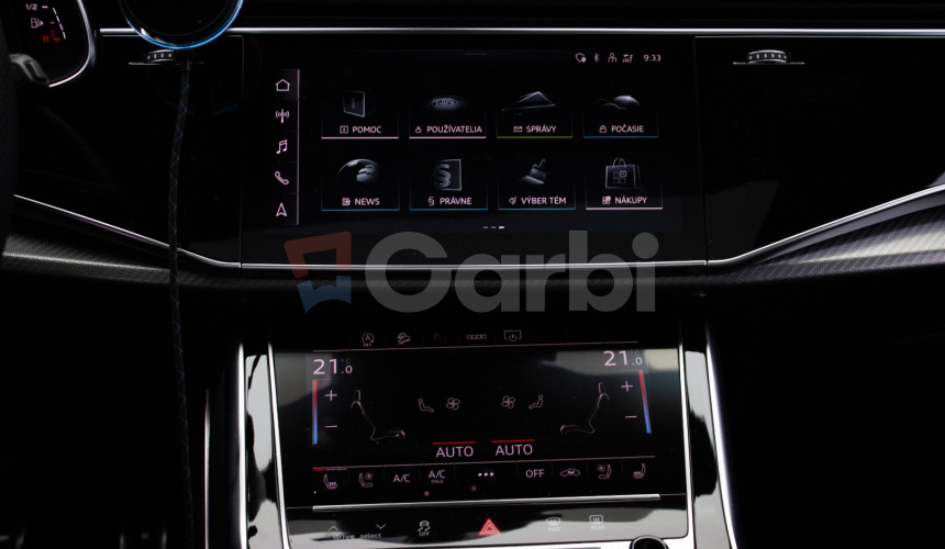 Audi RSQ8 4.0 TFSI Full Carbon, Masáž, Soft-close, Pano, R23, v záruke, DPH