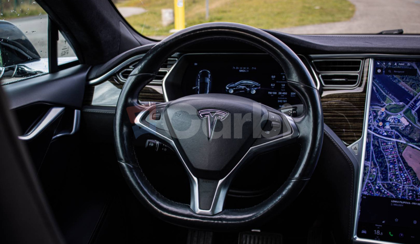 Tesla Model S 90D Free Supercharging SC01, SOH 92%, Vzduch, Panoráma, Autopilot