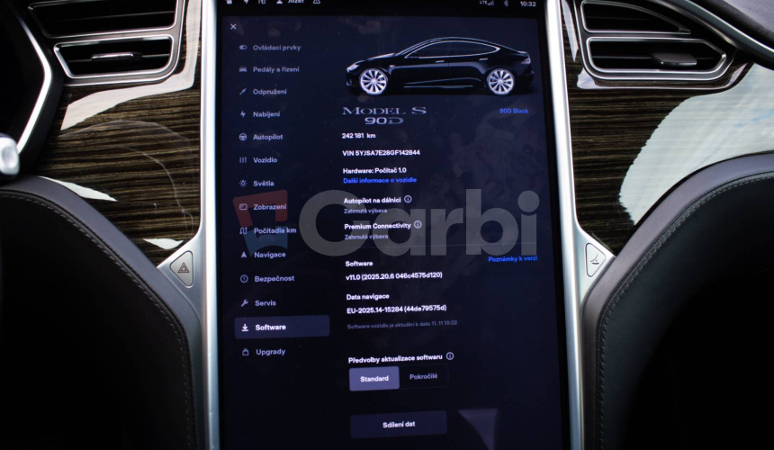 Tesla Model S 90D Free Supercharging SC01, SOH 92%, Vzduch, Panoráma, Autopilot