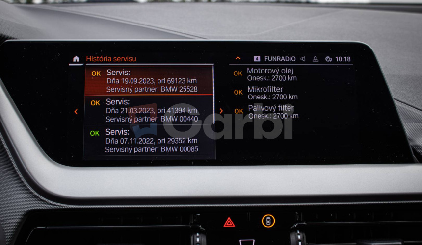 BMW Rad 1 116d Automat, Black Edit, LED svetlá, R18 ALU, DPH