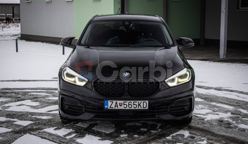 BMW Rad 1 116d Automat, Black Edit, LED svetlá, R18 ALU, DPH