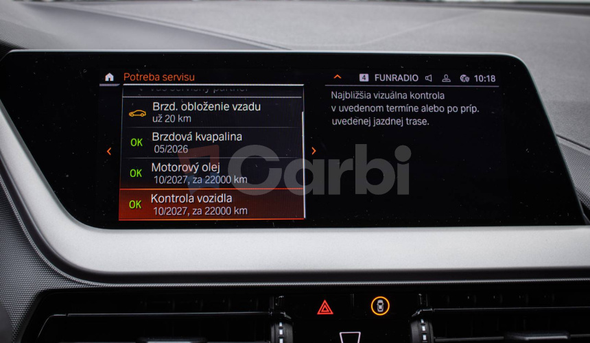 BMW Rad 1 116d Automat, Black Edit, LED svetlá, R18 ALU, DPH