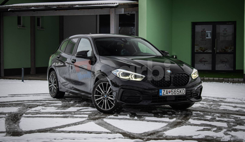 BMW Rad 1 116d Automat, Black Edit, LED svetlá, R18 ALU, DPH